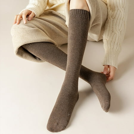 

GXSR Women s Winter Warm Knee High Socks Boot Socks
