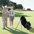 thumbnail image 4 of Costway Bolsa de Golf con Trípode Bolsa de Palos de Golf con 6 Divisores 7 Bolsillos Paragüero Ligera Portátil con Correa para el Hombro, 4 of 4