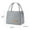 Gray, variant on OAVQHLG3B Oxford Cloth Lunch Bag Outdoor Picnic Bag Portable Lunch Bag Bento Bag Large Heat Preservation Bag Ice Bag