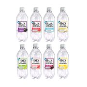 Seltzer Water 8 Flavor Variety Pack, 20 ounces (8 Pack)