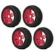 thumbnail image 4 of Neumáticos RC de 4 Piezas Juego de Ruedas y Neumáticos RC de Goma de Plástico de Amortiguación Fuerte para 1/8 RC Car ANGGREK  Otros, 4 of 8