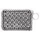thumbnail image 5 of Ounissouiy Pot Clean Scrubber Conveniente Redes de limpieza cuadradas Pan Rub Scrubbers Reutilizable Utensilios de cocina Herramienta de fregado Negro 2Conjunto, 5 of 6