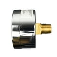 thumbnail image 2 of CARBO Instruments 2" Pressure Gauge, Chrome Plated Steel Case, Dry, 0-5000 psi/kPa, Back Mount 1/4" NPT, 2 of 2