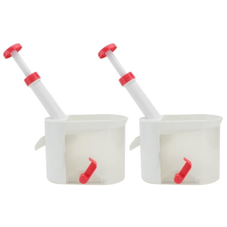 

2pcs Convenient Cherry Corer Pitter Kitchen Gadgets Tools Cherry Pitter Fruit Core Remover for Home (White)
