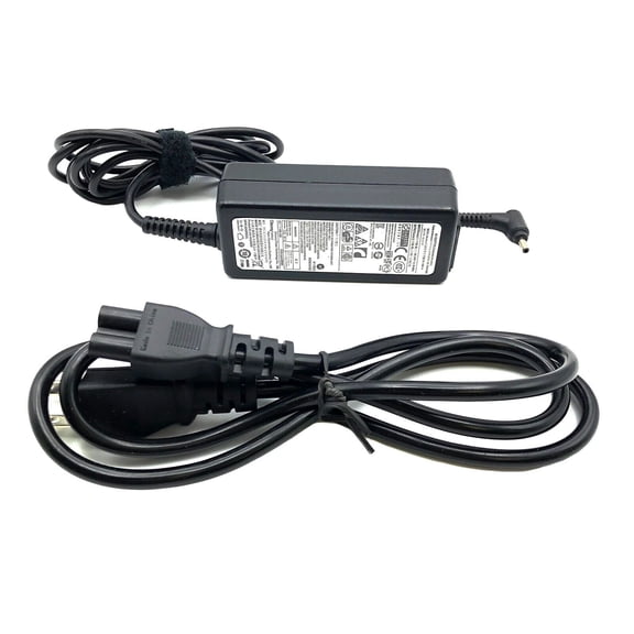 Pre-Owned Chicony PA-1400-14 19V 40W Power Adapter w/ Power Cord Genuine Black