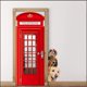 thumbnail image 3 of 2 pegatinas de pared de perros y gatos, pegatinas de puerta de arte DIY, murales de animales, ventanas, tiendas de cocina, amantes de las mascotas, regalos para el hogar, 3 of 5