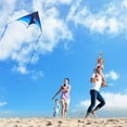 thumbnail image 3 of Mint's Colorful Life Blue Delta Kite for Kids and Adults, 3 of 7