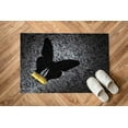 thumbnail image 6 of Office Rug, Stair Rug, Door Mat, Yellow Rug, Gift For Her, Yellow Rug, Caterpillar Rugs, Butterfly Rugs, Positive Rugs, Wedding Rug, 5.2'x7.5' - 160x230 cm, 6 of 8