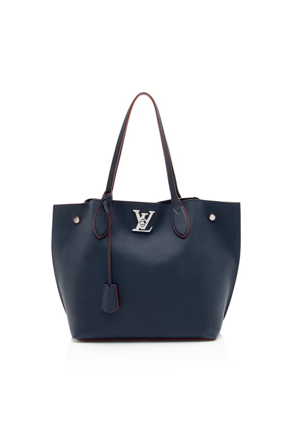 Pre-Owned Louis Vuitton Calfskin Lockme Go Tote