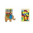 thumbnail image 1 of Juegos Bloques de Construcción 3D Baoblaze Juguete de madera Puzzle, 1 of 8