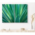 thumbnail image 4 of SIGNLEADER Canvas Print Wall Art Set Closeup Tips of Green Snake Plant Nature Wilderness Photography Modern Art Rustic Relax/Calm Multicolor for Living Room, Bedroom, Office - 24"x36" x 2 Panels, 4 of 4
