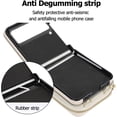 thumbnail image 4 of MYKOMI for Samsung Galaxy Z Flip 4 Case with Card Holder and Adjustable Strap, Stylish and Versatile Accessory, Heavy Duty Shockproof Case for Galaxy Z Flip 4, 4 of 6