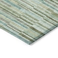 thumbnail image 3 of Addison Rugs Chantille Indoor/Outdoor Transitional Stripes Aloe Machine Washable Rectangle Rug, 5' x 7'6", 3 of 8