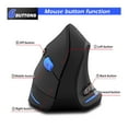 thumbnail image 4 of YMTQ F-35A Vertical Wireless Gaming Mouse Adjustable 2400DPI Optical 2.4G Mice, 4 of 10