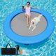 thumbnail image 1 of Hamaca inflable de agua, flotadores de lago, para adultos, anillo flotante redondo para lago, piscina, playa, 1 of 4