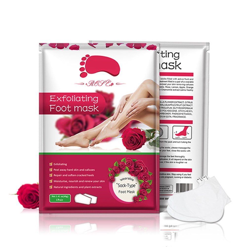 Rose Baby Foot Peel Mask Exfoliating Callus Remover Foot SPA Stock - China  OEM and Exfoliating Scrub price