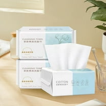 Facial Towel,70Count Face Wipes Makeup Remover Cloth,Bulk Disposable Biodegradable Ultra-Soft & Lint-Free,Unscented All-purpose Washcloth for Travel,Skincare & Personal Cleansing 20x20Cm
