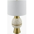 thumbnail image 2 of Livabliss Table Lamps, 25" Niobe Traditional Bedside Nightstand Table Lamp for Bedroom Living Room Office, White Body with White Shade (25"H x 14"W x 14"D), 2 of 5