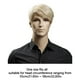 thumbnail image 3 of Peluca corta rubia para hombre con flequillo lateral para un estilo moderno y seguro, 3 of 8