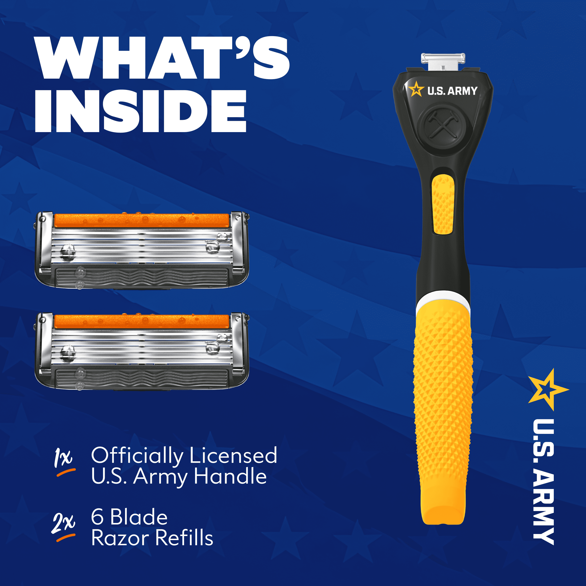 Dollar Shave Club Military Army 6-Blade Razor Starter Set