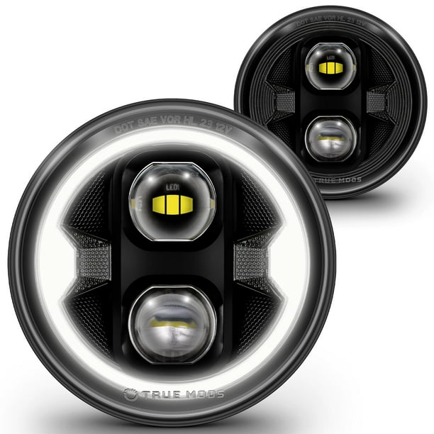 Ensamblaje de luces para vehículos en línea LED STORE Faro LED Halo de 7 pulgadas