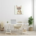 thumbnail image 2 of The Stupell Home Decor Collection Hipster Chihuahua Puppy With Glasses And Scarf Watercolor Oversized Stretched Canvas Wall Art, 24 x 1.5 x 24, 2 of 5