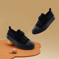 thumbnail image 4 of Toddler Shoes for Girls Boys Low Top Kids Canvas Sneakers Classic Adjustable Strap Casual Shoes Comfy Fashion Running Walking Sneaker Indoor Outdoor, 4 of 6