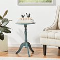 thumbnail image 5 of Decor Therapy Simplify Table d'Appoint Piédestal, 15x15x24, Marine Antique, 5 of 5