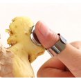 thumbnail image 1 of 1pc Household Kitchen Fruit Vegetable Chestnut Garlic Ginger Peeler for Peeling Ginger Garlic, 1 of 5