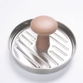 thumbnail image 3 of PTOOTP Stainless Steel Burger Press for Home Kitchen - Even-Sized Patty Maker and Presser for Perfect Burgers, 3 of 8
