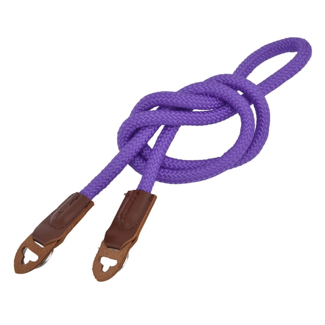 Sangle de Caméra, Fil de Nylon Haute Résistance Sangle de Cou de Caméra Joint Intime et Anneaux Design Verrou Coulissant Bracelet Numérique Réglable