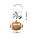 thumbnail image 3 of geerera Sports Keychain Pendant, Football Bag Charm, for Sports Event Gift, Crossbody Bag Decoration, Fan Accessory, 3 of 6