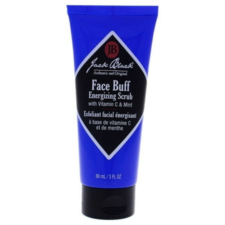 Jack Black Face Buff Energizing Face Scrub for Men, 3 Oz