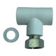 thumbnail image 2 of Conector de Plástico PPR para Ingeniería de Tuberías, Decoración de Interiores, Construcción de s de Agua Fría y Caliente, etc. 3-4 pulgadas 3 formas E 25cm, 2 of 8