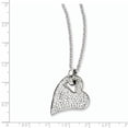 thumbnail image 3 of Collier Pendentif Coeur Cristaux en Acier Inoxydable Charme Amour, 3 of 7