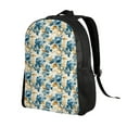 thumbnail image 2 of Fotbe Vintage Blue Flowers Mochila de Viaje para Laptop, Mochila Ejecutiva Delgada y Resistente 15.6", 2 of 8