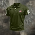 thumbnail image 4 of Funny Golf Shirts for Men Usa 250th Anniversary Patriotic T-Shirts 1776 4th Of July Outfits Men's Patriotic Shirts Mens Graphic Tees Usa T Shirts Memorial Day Tshirt Fourth Of July Outfit Men, 4 of 4