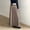*Coffee, variant on ClodeEU Women's Denim A Line Maxi Skirt， Flared Loose Fit Ankle Length Denim Maxi Skirt Black,Womens Plus XL