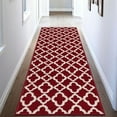 thumbnail image 6 of Yamaziot 2'x6' Runner Rugs for Hallway, Farmhouse Kitchen Mat for Floor, Non Slip Washable Laundry Room Mat with Rubber Backing Doormat, Christmas Red, 6 of 10