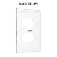 thumbnail image 4 of Kll Patchwork In Country Style Wall Plate,Gloss Finish,Standard Size 1 - 5" X 3", Polycarbonate Thermoplastic,Electric Receptacle Plug Covers, 4 of 8