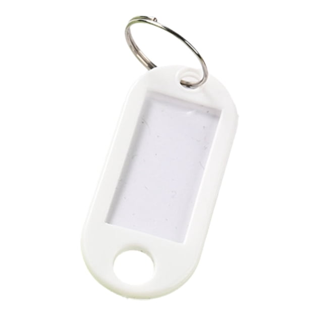 Colorful Plastic Key Tags Hotel Room Number Labels & Luggage Identification Tags With Keychain Accessories