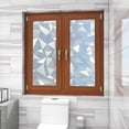 thumbnail image 6 of 119 Inch Bathroom Window Privacy Film, Bathroom Privacy Window Film See out Not In, Rainbow Window Film, Removable Stained Glass Sticker, Heat Control Window Cling for Bathroom Home Decor, 6 of 8