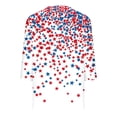 thumbnail image 3 of 3/4 Sleeve V Neck USA Patriotic Shirt for Women 4th of July America Stars Stripes Flag Tops 2026 Independence Day Tee, 3 of 7