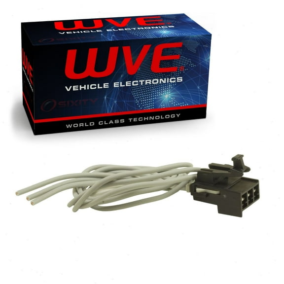 Wells WVE HVAC Blower Motor Resistor Connector compatible with Chevrolet Avalanche 1500 Avalanche 2500 Corvette Silverado Silverado 1500 2002-2014