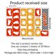 thumbnail image 5 of Footprint & Palm Lattice Floor Sticker Wall Decals, Colorful Feet Puzzle Hopscotch Game Start Wall Stickers, Removable Diy Art Ground Corridor Wallpap, 5 of 5