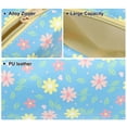 thumbnail image 3 of Unique Bargains Makeup Bag Flowers Pattern Travel Cosmetic Organizer Multicolor, 3 of 7