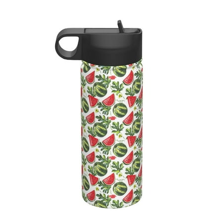 

Tideii Watermelons for 18OZ Insulated Space Bottle Stainless Steel Water Cup with Straw Suitable for Outdoor Sports Unisex