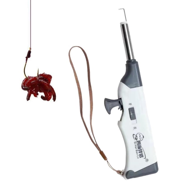Distributeur Automatique d'Appâts vers Rouges pour la Pêche - Acier Inoxydable et ABS, Distribution Sans Effort de vers de Sang et de vers de Terre