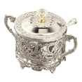 thumbnail image 1 of Luzkey Candy Jar Condiment Pot Small Candy Holder Versatile Chocolate Container Honey Jar for Dinner Festive Household Party Kitchen, 1 of 8