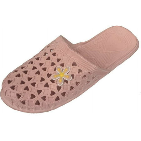 Women Lady Indoor Sandals Home Flats Shoes Shower Slip On Slipper - 5222